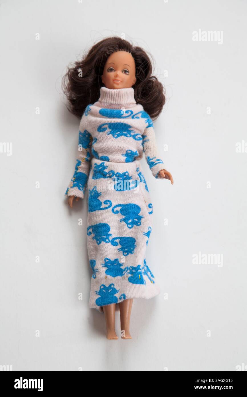 BARBIE DOLL from 1960`s Stock Photo